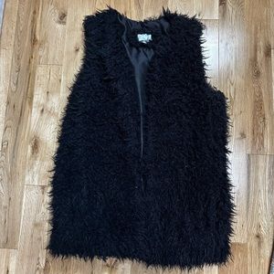 Fuzzy vest